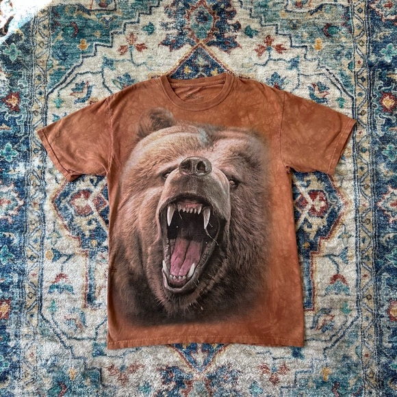 The Mountain Other - The Mountain Big Face Bear T-shirt Medium